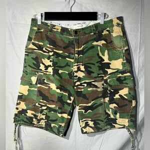 Women's Camouflage Cargo Shorts